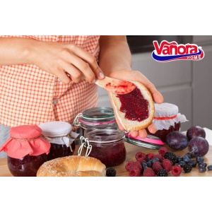 Vanora Borcan depozitare sticla cu capac 250 ml VN-AER-6650A