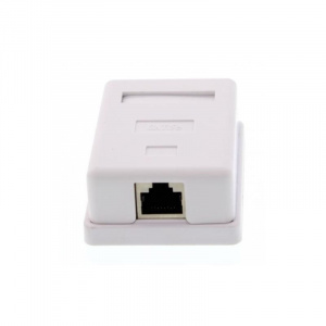 Well Priza simpla FTP cat5 RJ45 ecranat pe tencuiala