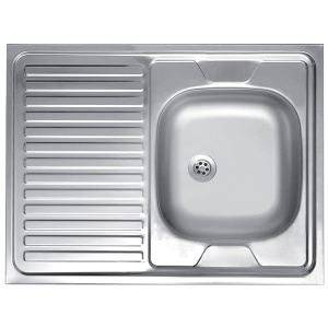 Ferro Chiuveta bucatarie inox satinat 60x80 cm DR60/80L.H