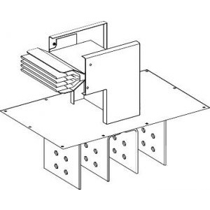 Schneider Electric Kt 4X1600Cu Cap Alim Cot Plat Er N4 KTC1600ER44