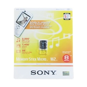 Sony Memory Stick Micro M2 8GB MSA8GN2