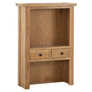 EUROARLL Bufet Rathdrum, 110x75x29 cm, lemn masiv de stejar