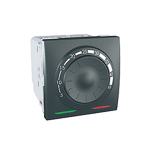 Schneider Electric Unica Top/Class - floor thermostat - 230 VAC - 2 m - graphite MGU3.503.12 -