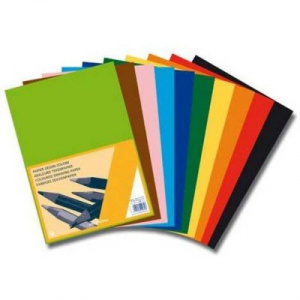 Aurora Carton color A4, 160g/mp - 250 coli/top Raphael - 10 culori intense