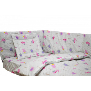 Nichiduta 5 piese Pink Zebra