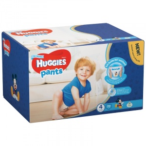 Huggies Box Pants (nr 4) Boy 72 buc, 9-14 kg