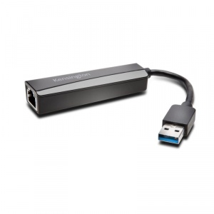 Kensington UA0000E USB 3.0 Ethernet Adapter — Black K33981WW