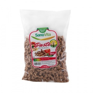 Sanovita Paste integrale din grau rustic - 300g