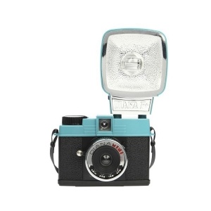 Lomography Diana Mini with Flash Cyan