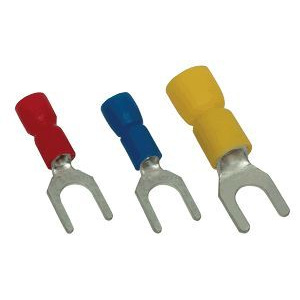 Adeleq Papuc tip furca 2.5mm2/M4 Albastru 01-420