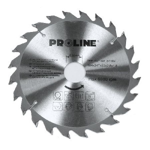 Proline Disc circular pentru lemn cu dinti Vidia 200mm 24d. 84202