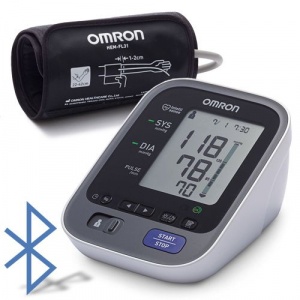 Omron Tensiometru electronic de brat M7 Intelli IT HEM-7322T-E (Alb/Gri)
