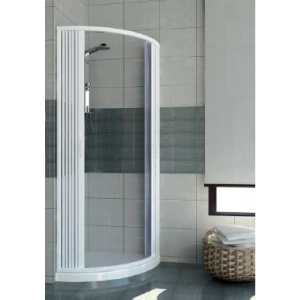 Rollplast Cabina dus 80x80 cm semirotunda Giove