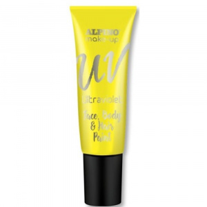 Alpino Tub machiaj UV, 10ml Make-Up UV - galben ultraviolet