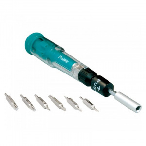 Proskit Surubelnita de precizie 14 in 1, sistem clichet, varf magnetic SD-9812