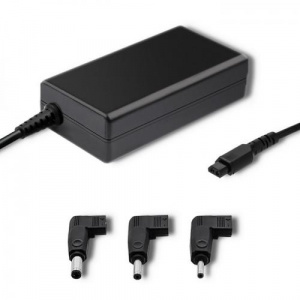Qoltec Power adapter designed for Acer | 65W | 3 plugs | +power cable 51756