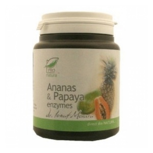 Medica Ananas si papaya enzymes 100 capsule
