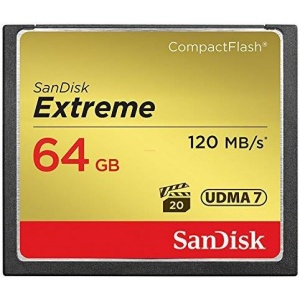 Sandisk Compact Flash Extreme 64GB (SDCFXSB-064G-G46)