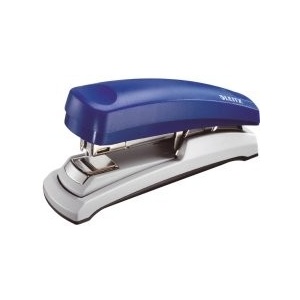 Leitz Capsator cu capsare plata, 40 coli, metalic, 5523 - albastru L-55230035