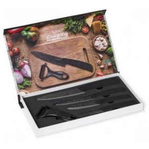 Heinner Set Cook in Style HR-F4MS05, 5 piese (Negru)