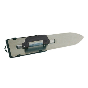 Mondelin Gletiera din otel, model flamand, montura de aluminiu, varf tip focos 600x120 mm