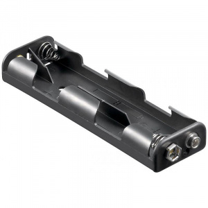 Goobay Suport baterie 4xAA (R6) cu mufa de conectare 9V
