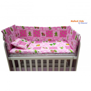 Douceur 6 piese Broscute roz