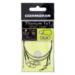 Cormoran Titanium cu vartej si agrafa 20cm/12kg 2buc/pl