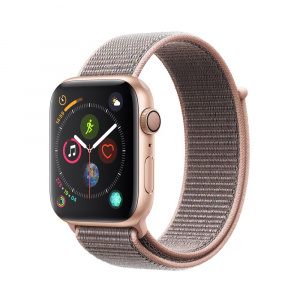 Apple Watch 4 GPS Gold Aluminium / Pink Sand Sport Loop