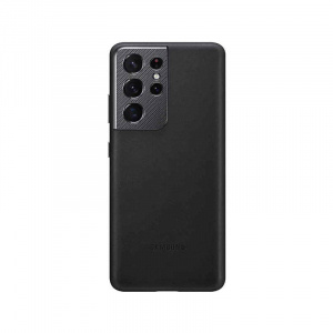 Samsung Leather Cover Galaxy S21 Ultra G998 Black