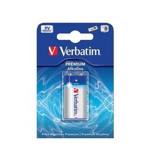 Verbatim 9V Alkaline Battery (49924)