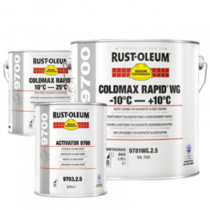 Rust-Oleum Vopsea poliaspartica 9700 Coldmax Gri Inchis RAL 7016 2.5 Litri