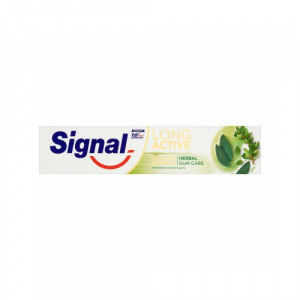 Signal Pastă de dinți pe bază de plante cu ulei de salvie și cimbru Herbal Gum Care 75 ml