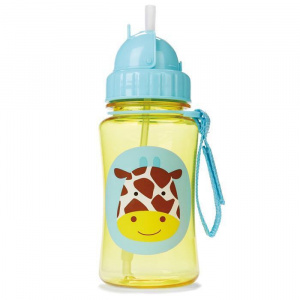 Skip Hop Sticla cu pai Zoo - Girafa