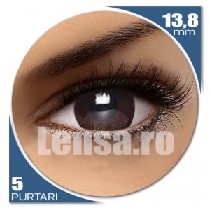 Alcon Freshlook Illuminate Jet Black - 5 purtari (10 lentile/cutie)
