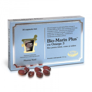 Pharma Nord Bio-Marin Plus cu Omega 3, 30 capsule moi