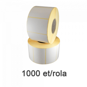 Raflatac-Budaval Role de etichete termice 85x56mm, 1000 et./rola - 85X56X1000-TH