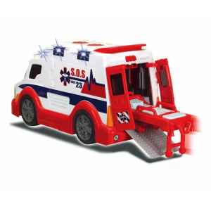Dickie Toys Ambulanta cu parti mobile,lumini si sunete 33 cm