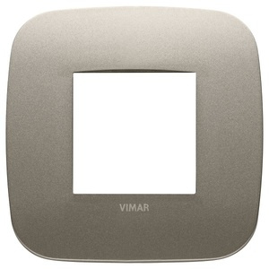 Vimar Rama ornament rotunda 2 module Metal Matt Champagne Arke