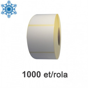 Raflatac-Budaval Role de etichete termice 58x61mm, pentru congelate, 1000 et./rola - 58X61X1000-TH-DF