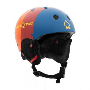 Protec Casca protectie multisport pentru copii JR Classic Certified Snow Retro Stripe