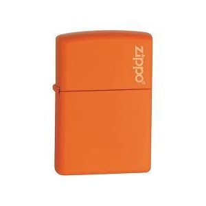 Zippo Bricheta Orange Matte Logo