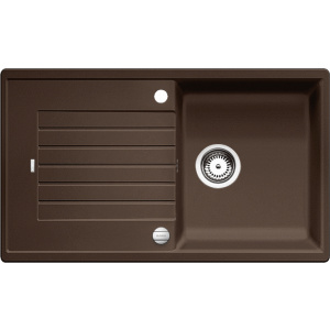 BLANCO Chiuveta de bucatarie ZIA 5S cafea, cu sistem aqua stop 520510