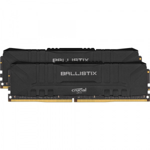 Crucial Ballistix 32GB Kit (2 x 16GB) DDR4-3600 Desktop Gaming Memory (Black) BL2K16G36C16U4B