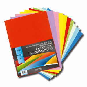 Aurora Carton color A4+, 250g/mp - 100 coli/top Raphael - 10 cul.