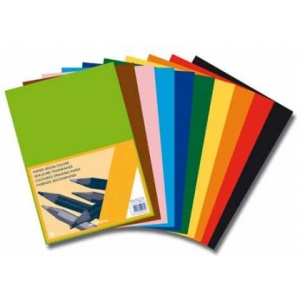 Aurora Carton color A4, 120g/mp - 100 coli/top Raphael - 10 cul.