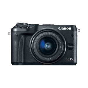 Canon EOS M6 Kit EF-M 15-45mm IS STM, negru 1724C012AA