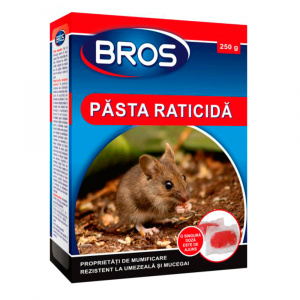 Bros Momeala proaspata impotriva soarecilor si sobolanilor 250 gr.