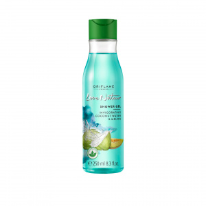 Oriflame Gel de duș cu apă de nucă de cocos și pepene galben, Love Nature, 250 ml