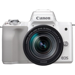 Canon EOS M50 white + EF-M 18-150 IS STM